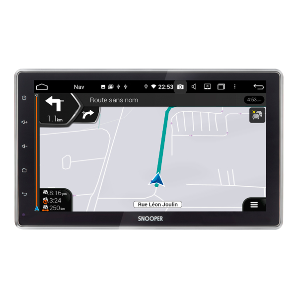 Autoradio Car Play & Android Auto Ecran 10,2'' au format simple DIN 